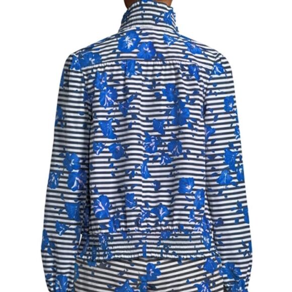 Kate Spade Hibiscus Stripe Jacket - Picture 3 of 4